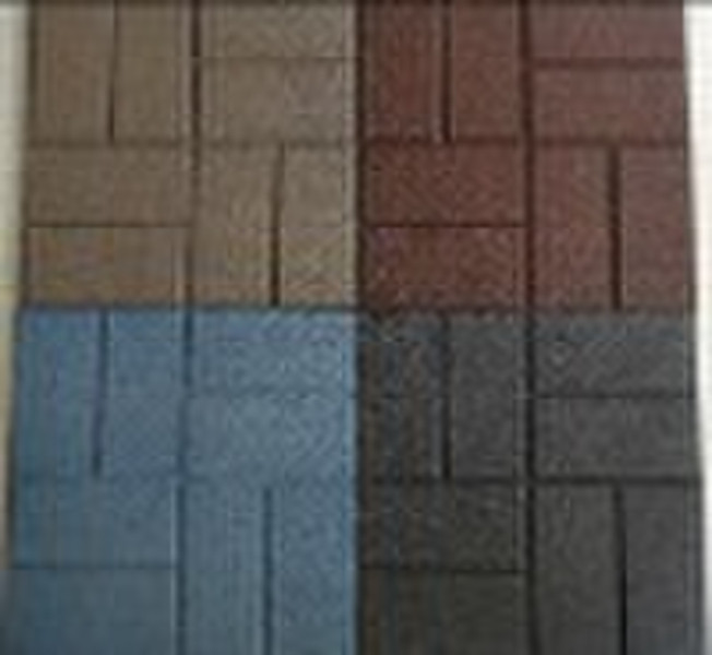 bricktop rubber paver/rubber tile