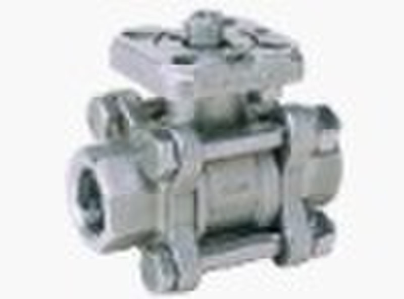 3PC Ball Valve With Mounting Pad