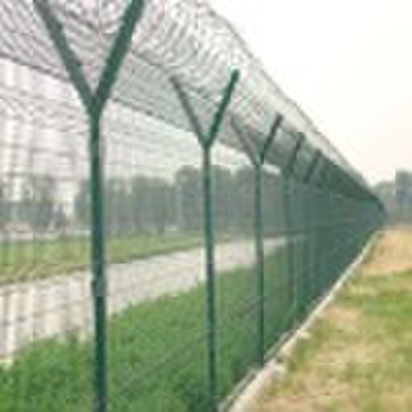 Airport fence