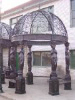 Cast iron, wrought iron gazebo