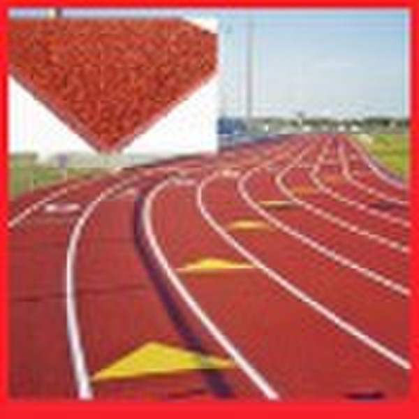 Mixed plastic runway for school