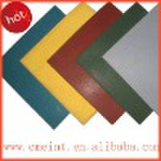 colorful rubber tile