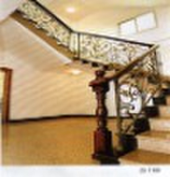 wrought iron staircase