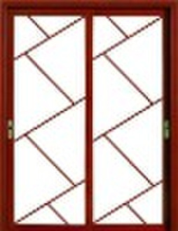 Aluminium sliding door