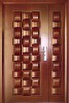 decorative solid wood door