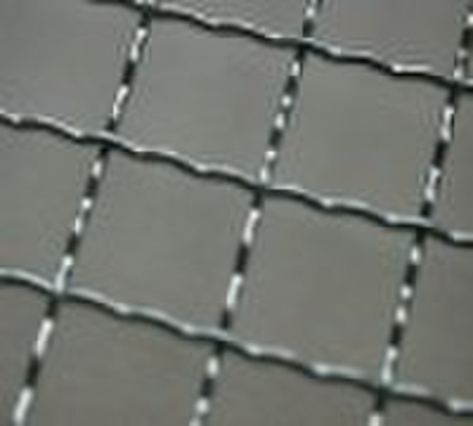 Crimped wire mesh