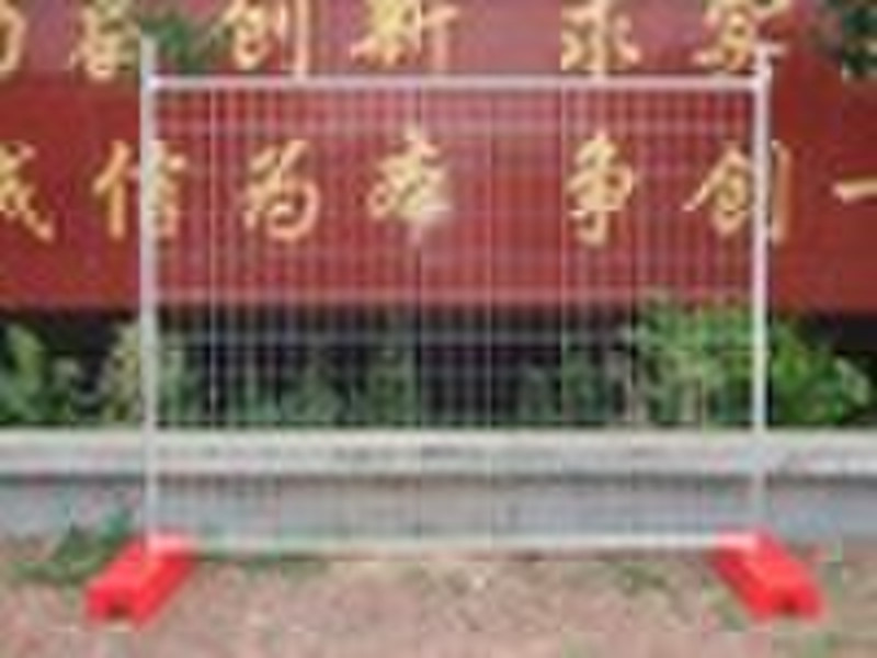 Temporary fence