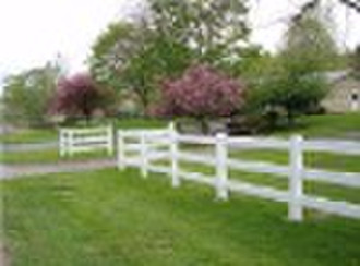 PVC RANCH FENCE