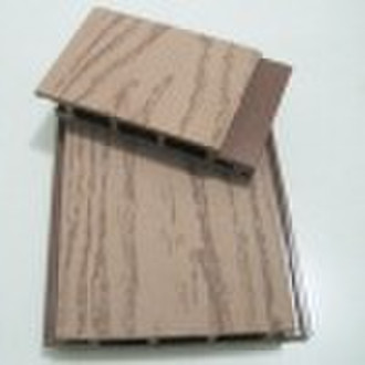 wood-plastic composite wall panel