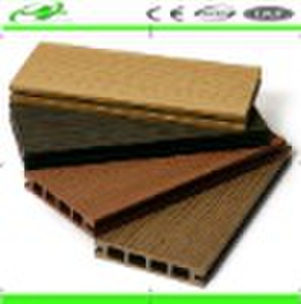 WPC decking, wood plastic composite deck