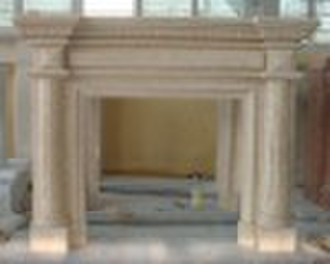 Marble fireplace 002