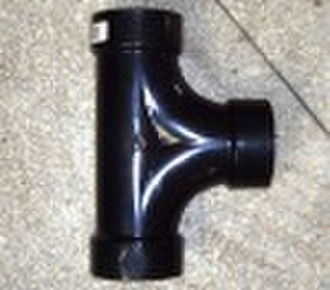 pvc two way pipe fitting used for drains