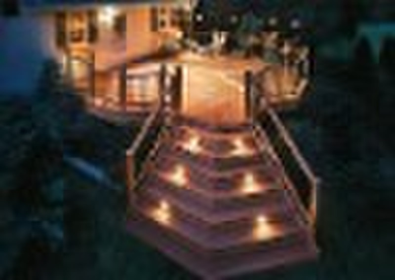 wpc decking/wood plastic composite/hollow decking