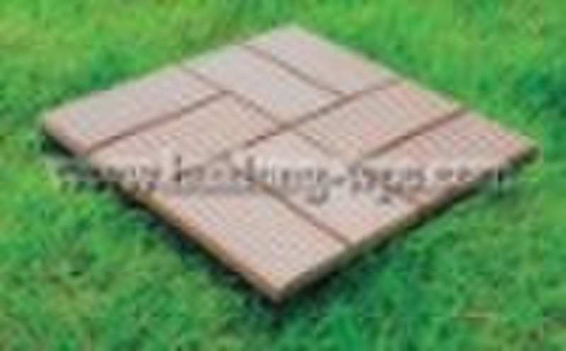 wpc tile/DIY deck/wood plastic composite/wpc decki