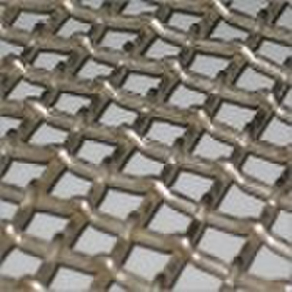 Crimped wire mesh