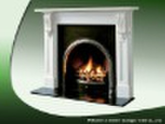 marble fireplace