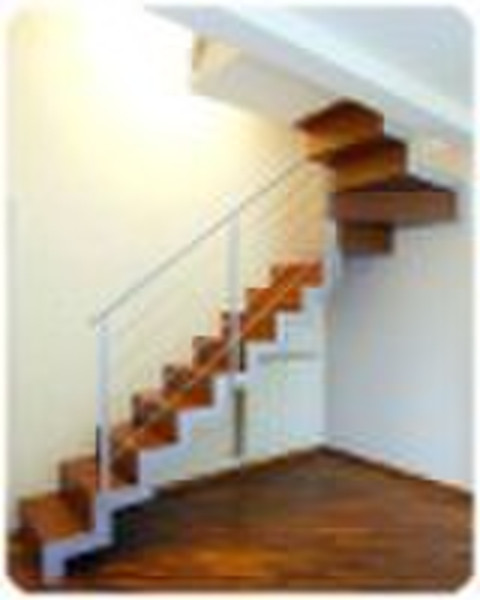 modular wood steel stairs