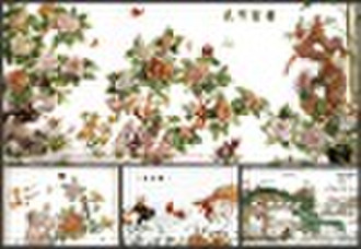 Flower Sculpture relief