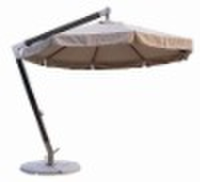 Free Pole Wooden Umbrella(3.5M)