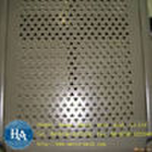 Hot dipped Galvanized Perforated Metal