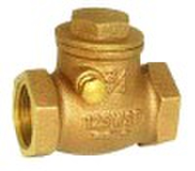 CE water/ oil brass/plastic check valve