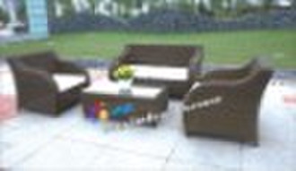 rattan furniture SHINE018- sofa set