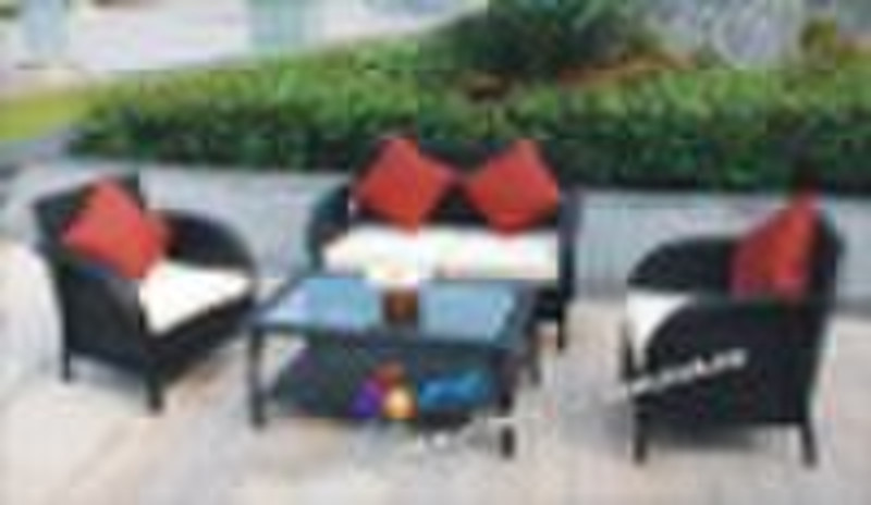 rattan furniture SHINE002- sofa set