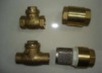 brass swing check valve