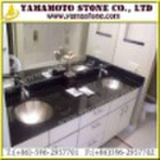 granite vanity top with 2 holes