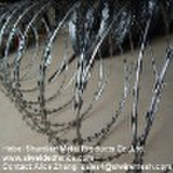 razor barbed wire large factory