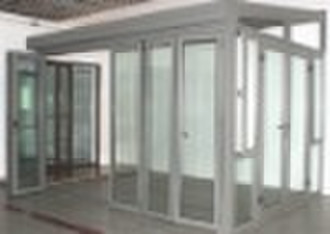 aluminum folding doors