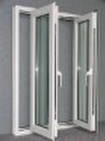 Aluminium hinges window