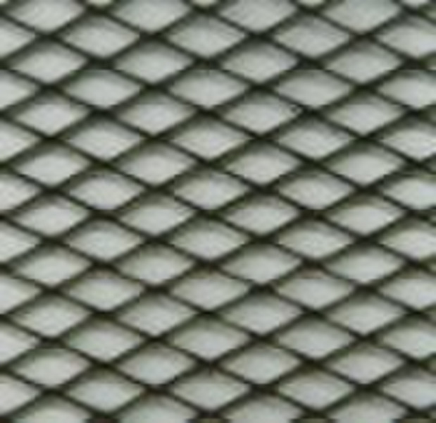 Expanded plate mesh