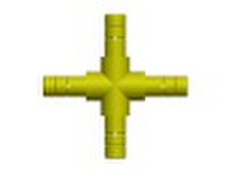 FRP 4 way cross connector