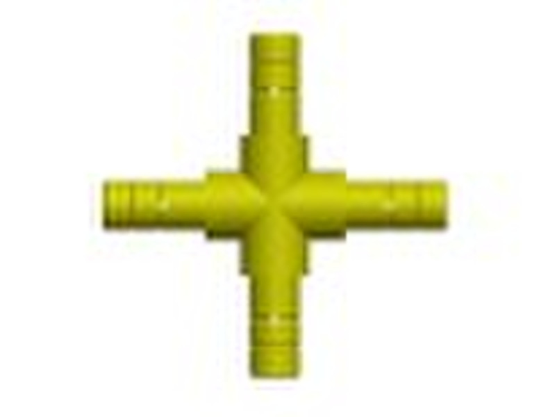 FRP 4 way cross connector