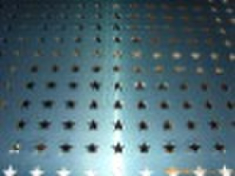 CNC punching mesh stainless steel