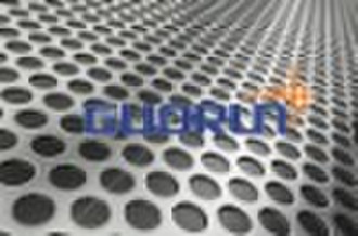 staggered round hole perforated sheet (we can offe