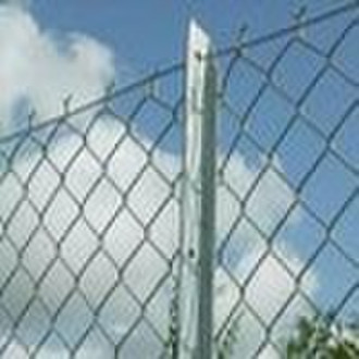 Galvanized Chain Link Wire Mesh Fence