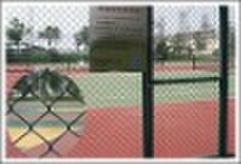 diamond tennis fence