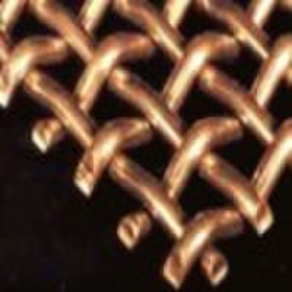 Crimped wire mesh