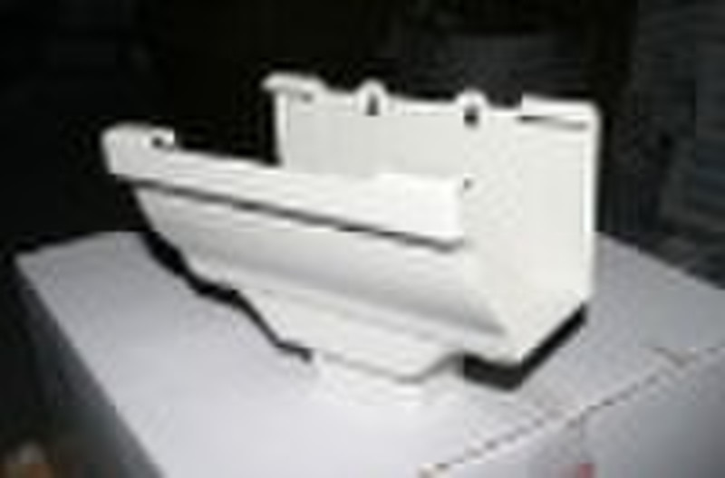 PVC roof rain gutter
