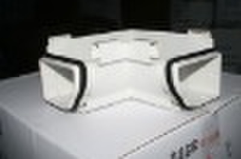 PVC roof rain gutter