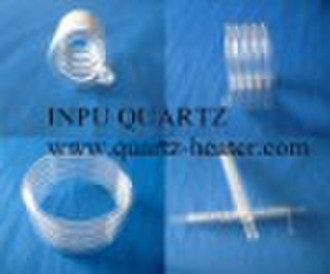 spiral quartz tube and helix quartz tubing