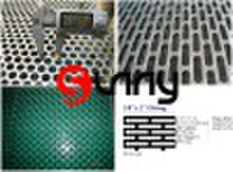 Galvanized perforated metal