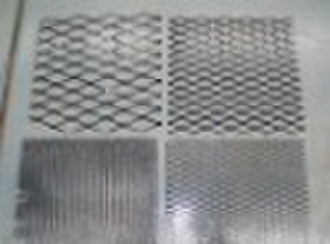 expandable sheet metal diamond mesh