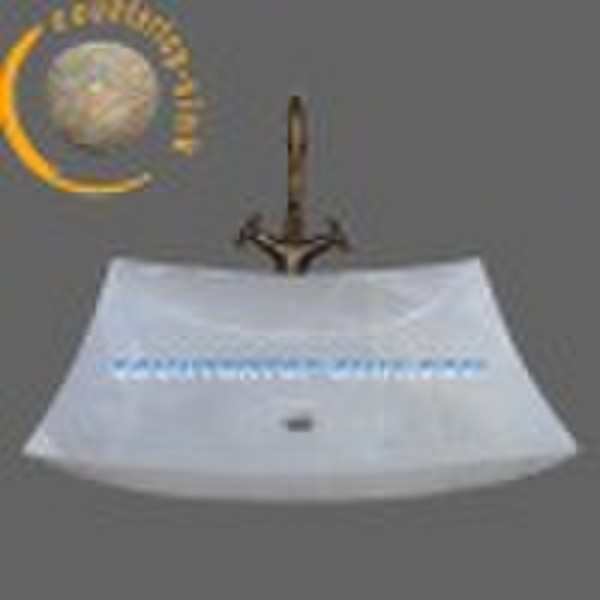 natural bathroom sink