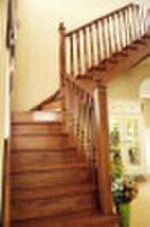 Wood stair