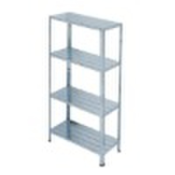 Light duty metal shelf