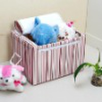 Foldable water proof oxford fabric storage box&
