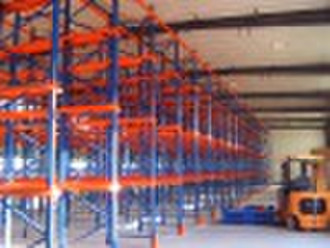 Drive in pallet racking system